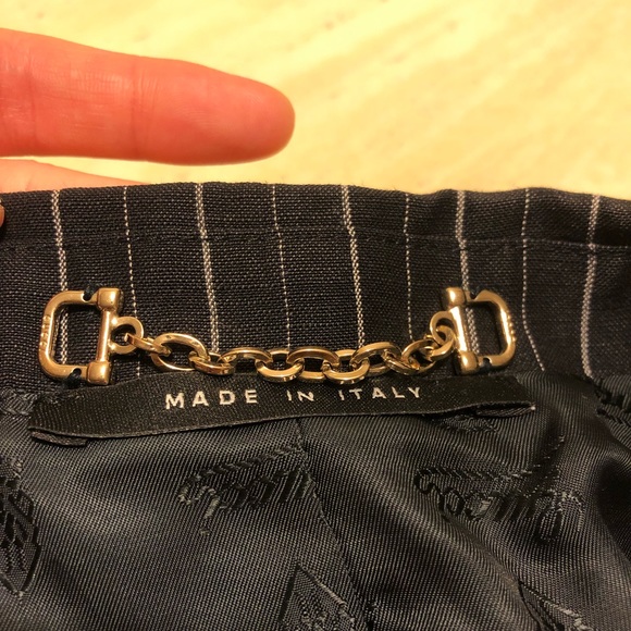 Auth GUCCI Striped Blazer Size 40 US4 - Picture 5 of 10